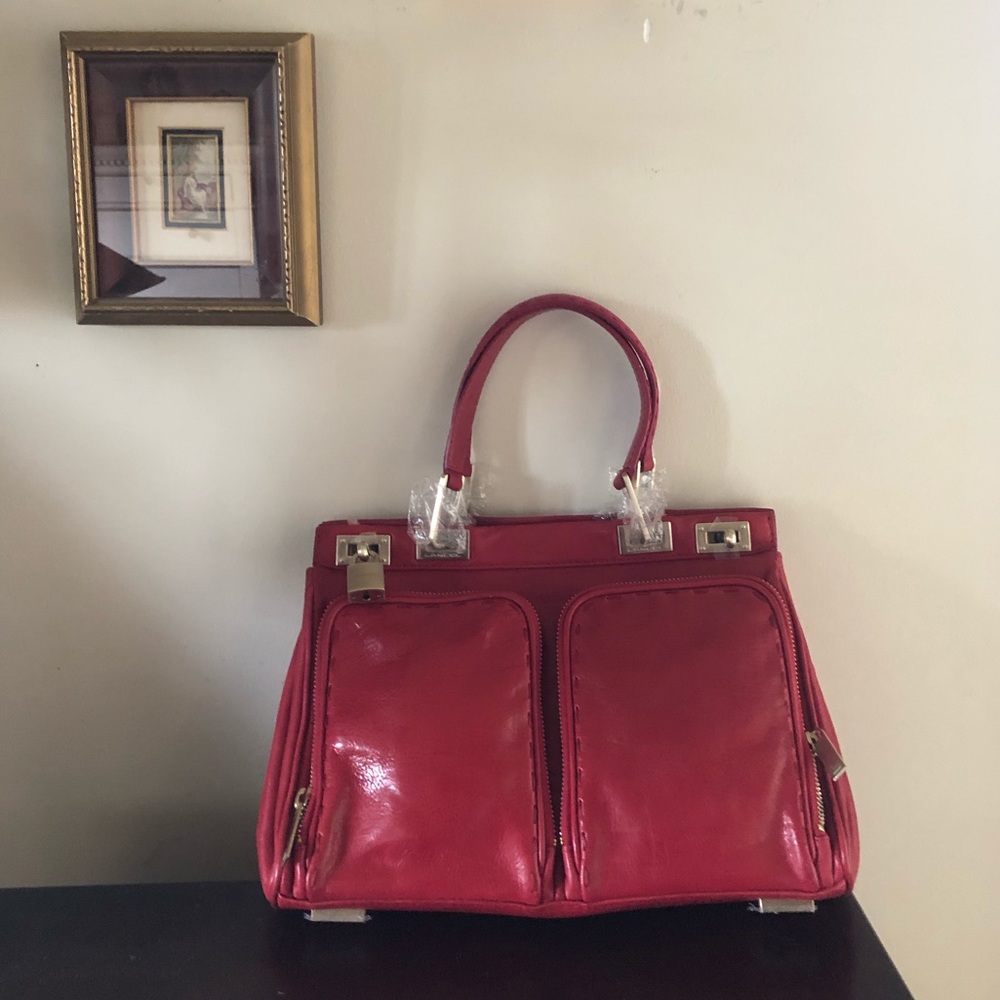 Lance leather bag